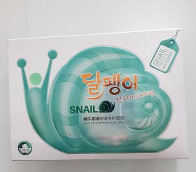 Маска с Муцином Улитки и Алоэ Snail Soothe & Repair Facial Mask