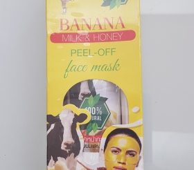 Маска-пленка Thai Kinaree Banana Milk & Honey Peel-off Face Mask / Маска-пленка для лица с бананом, молоком и мёдом (120 мл)
