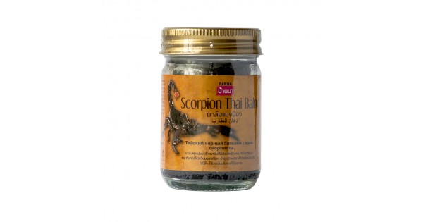 Черный бальзам с ядом скорпиона Scorpion Thai Balm Banna	 (50.00 г)(1)