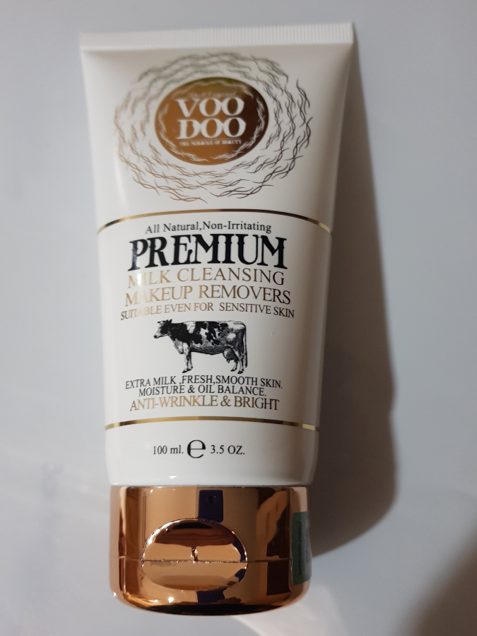 Voodoo Premium Milk Cleansing Makeup Remover / Пенка для очищения лица и удаления косметики с молочным протеином (100 мл)(1)